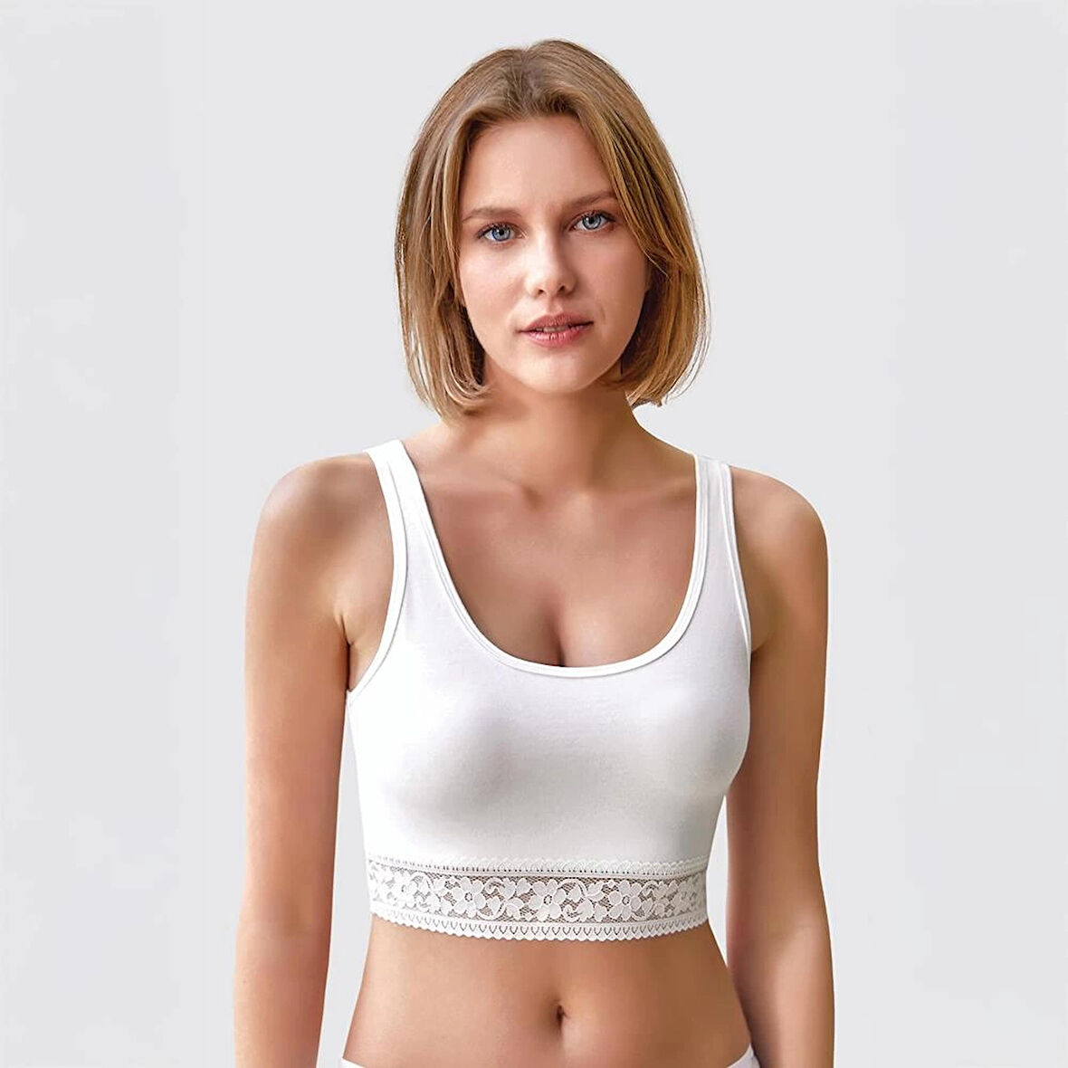 Berrak 7012 Kadın Yarım Askılı Atlet