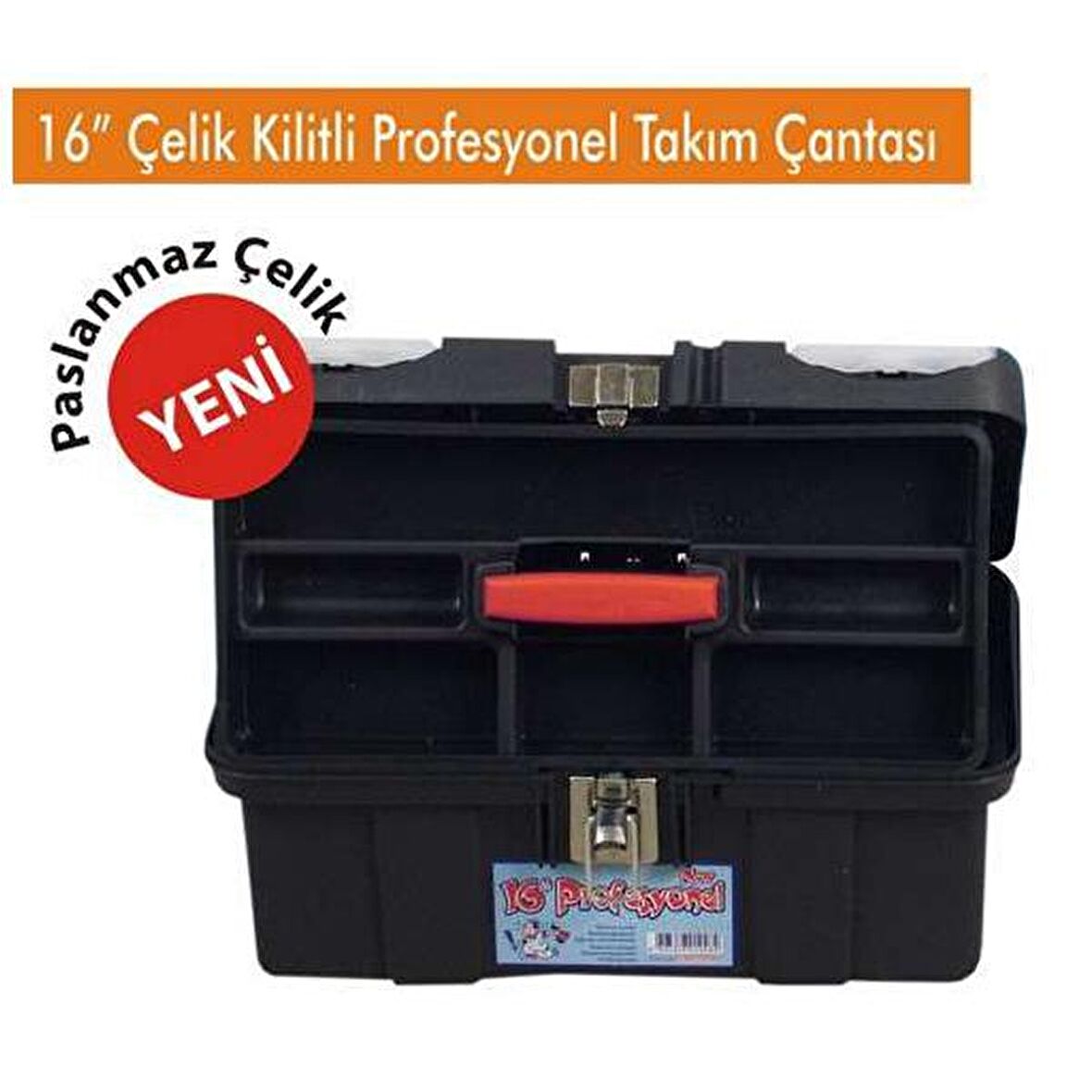 16" Çelik Kilitli Çanta Kod 147