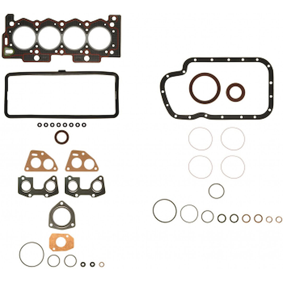 Psa Motor Takım Conta (alt / Ust Full) / (72 75 Mm) S,k,c Harıc P106 P206 P306 Saxo Xsara Saxo Ax Zx Tu9 - Corteco 83437406