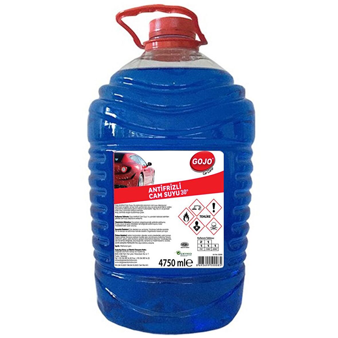 Gojo Antifirizli Cam Suyu 4,75 L