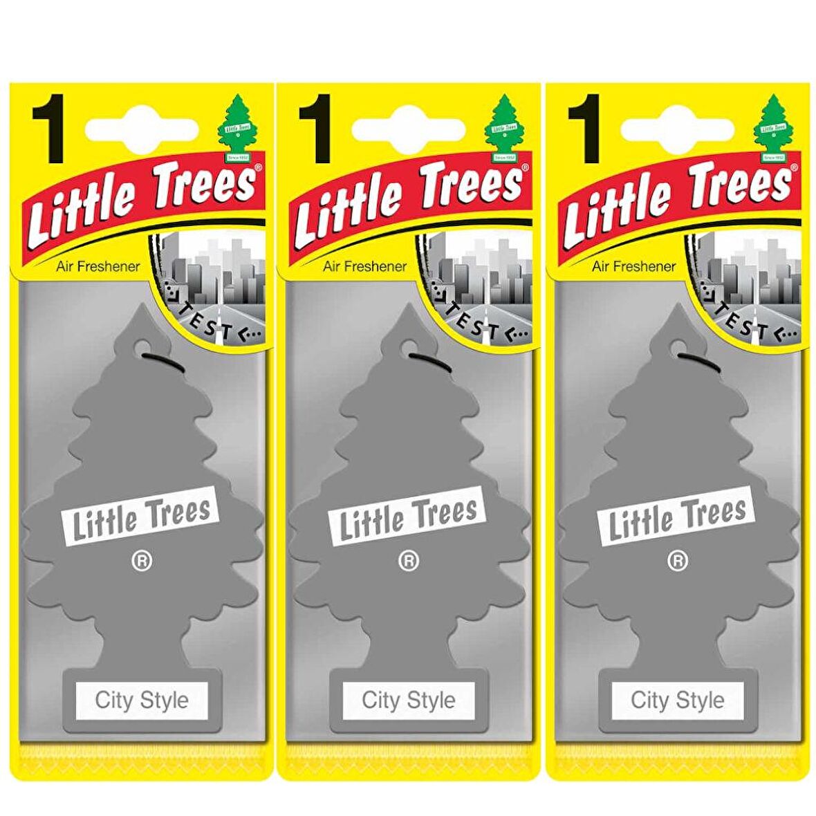 Little Trees Oto Kokusu 3'lü Şehir Tarzı