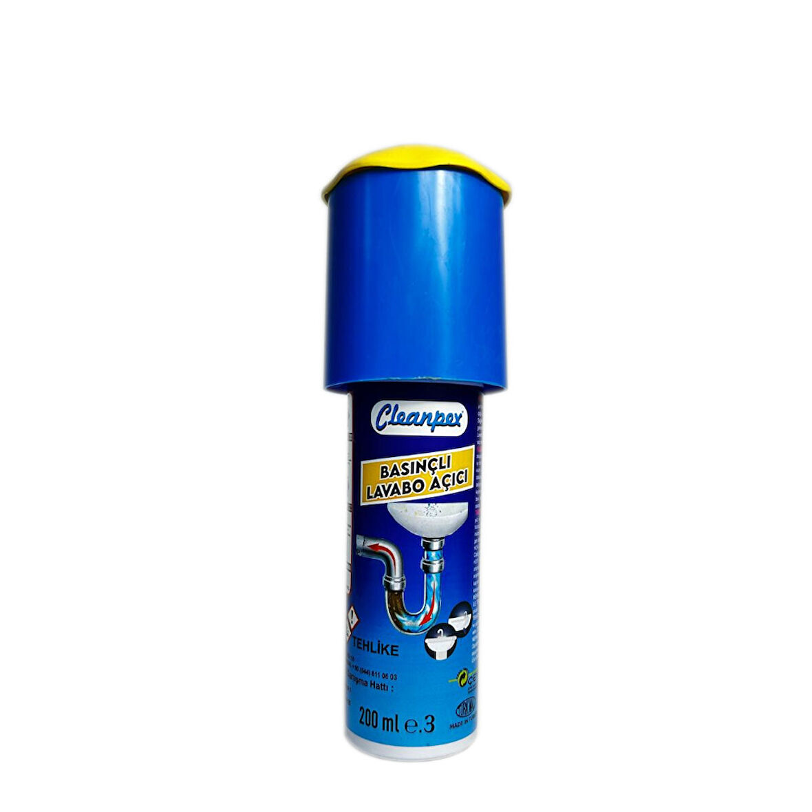 Clenpeks Basınçlı Lavabo Açıcı 200 Ml