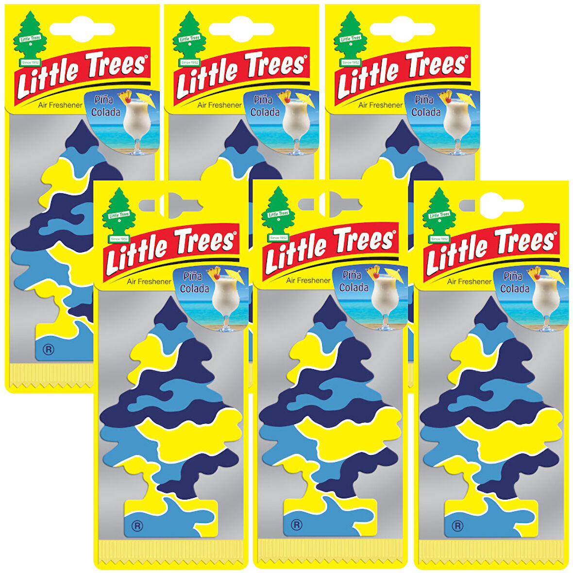 Car Freshner Asma Koku 6'lı Pina Colada