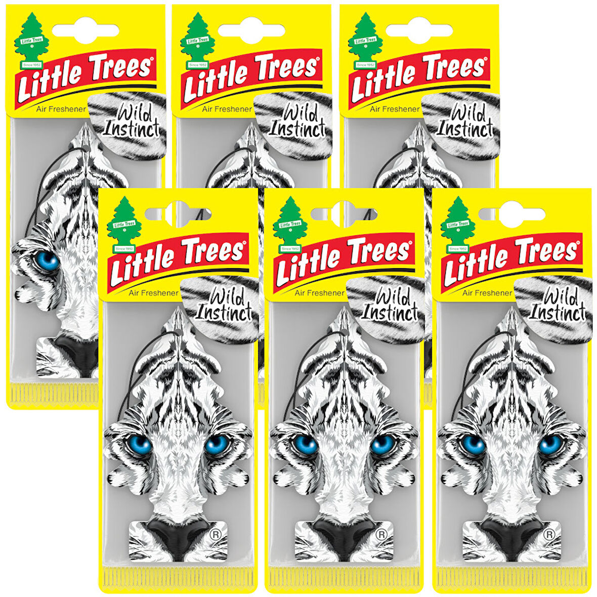 Car Freshner Asma Koku 6'lı Vahşi İçgüdü