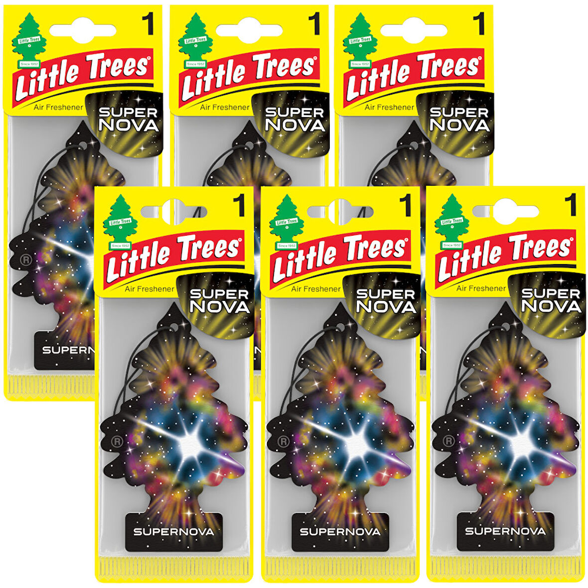 Car Freshner Asma Koku 6'lı Süpernova