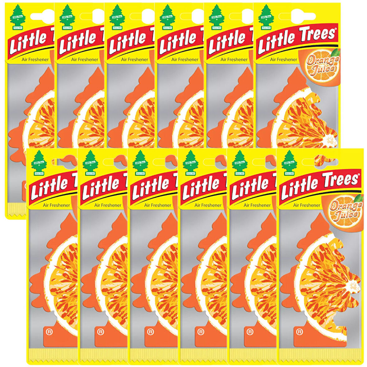 Car Freshner Asma Koku 12'li Portakal