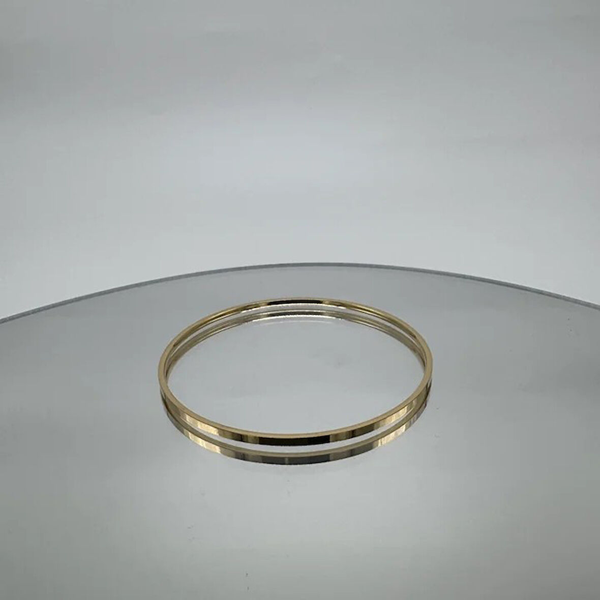 Çelik Ajda Model Bilezik 65 Cm- Gold
