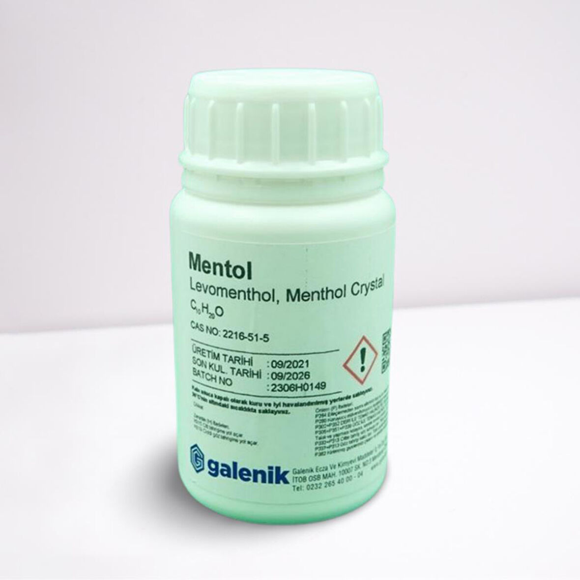 Galenik Menthol ( Mentol ) 50 Gr