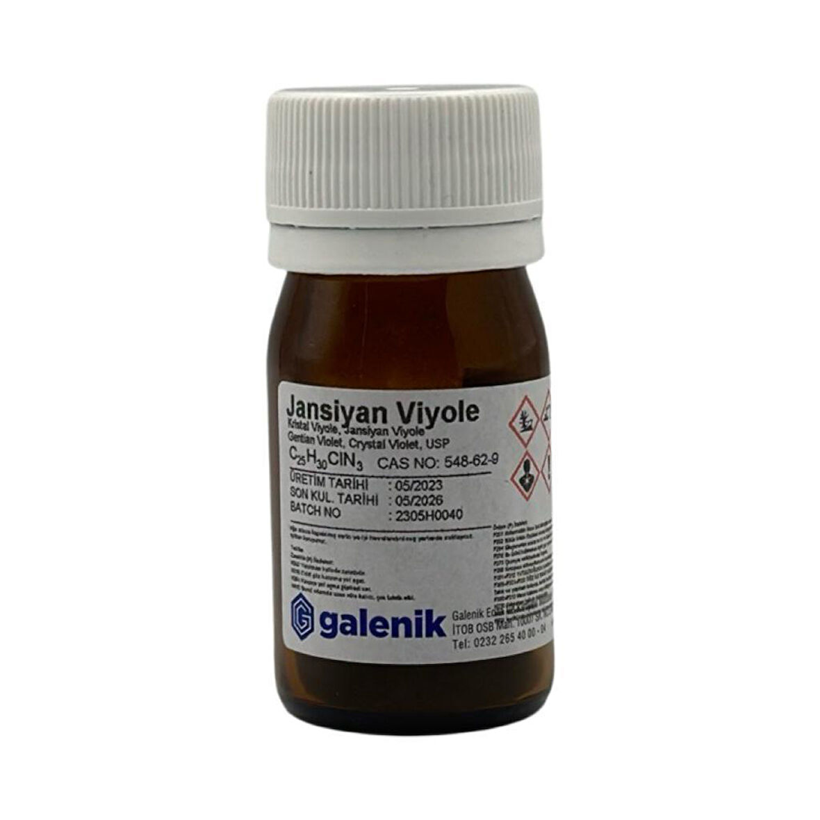 Galenik Jansiyen Viyole (Kristal Viyole) 10 Gr