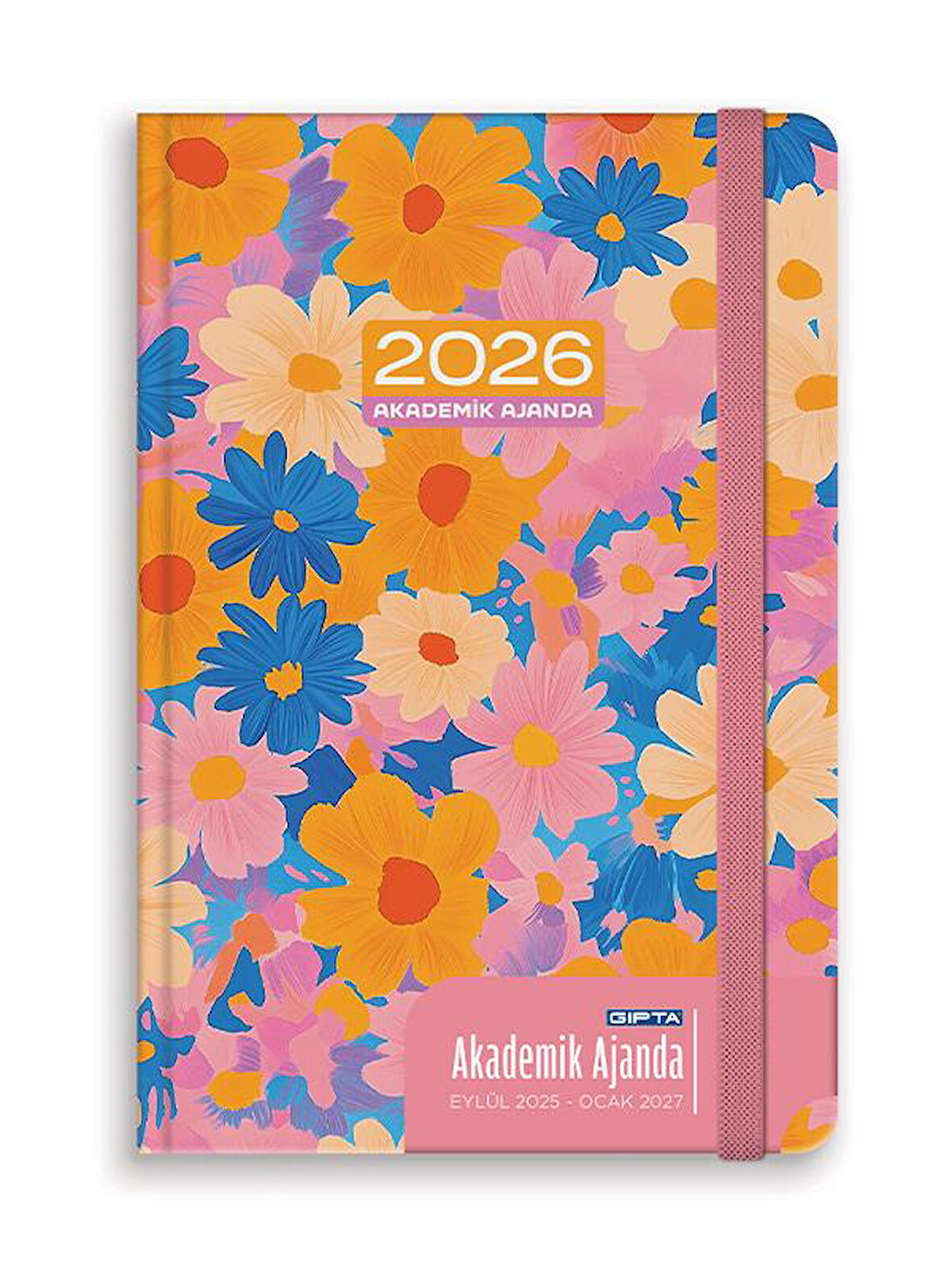 Gıpta 2025 Eylül-2026 Aralık DİKİŞLİ Akademik Ajanda 17X24 Cm  Model-3