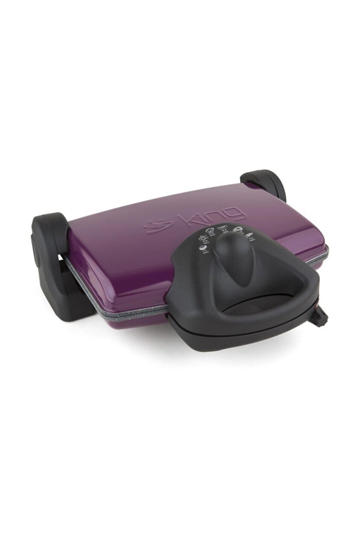 King P-637Y Siyah 1600 W Granit Tost Makinesi