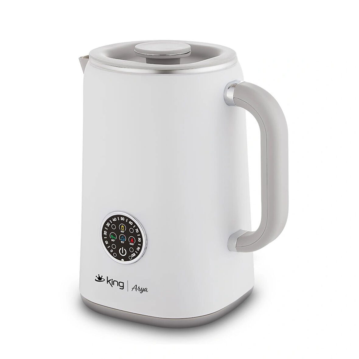 KING KSI386 ARYA DİJİTAL SU ISITICI-BEYAZ