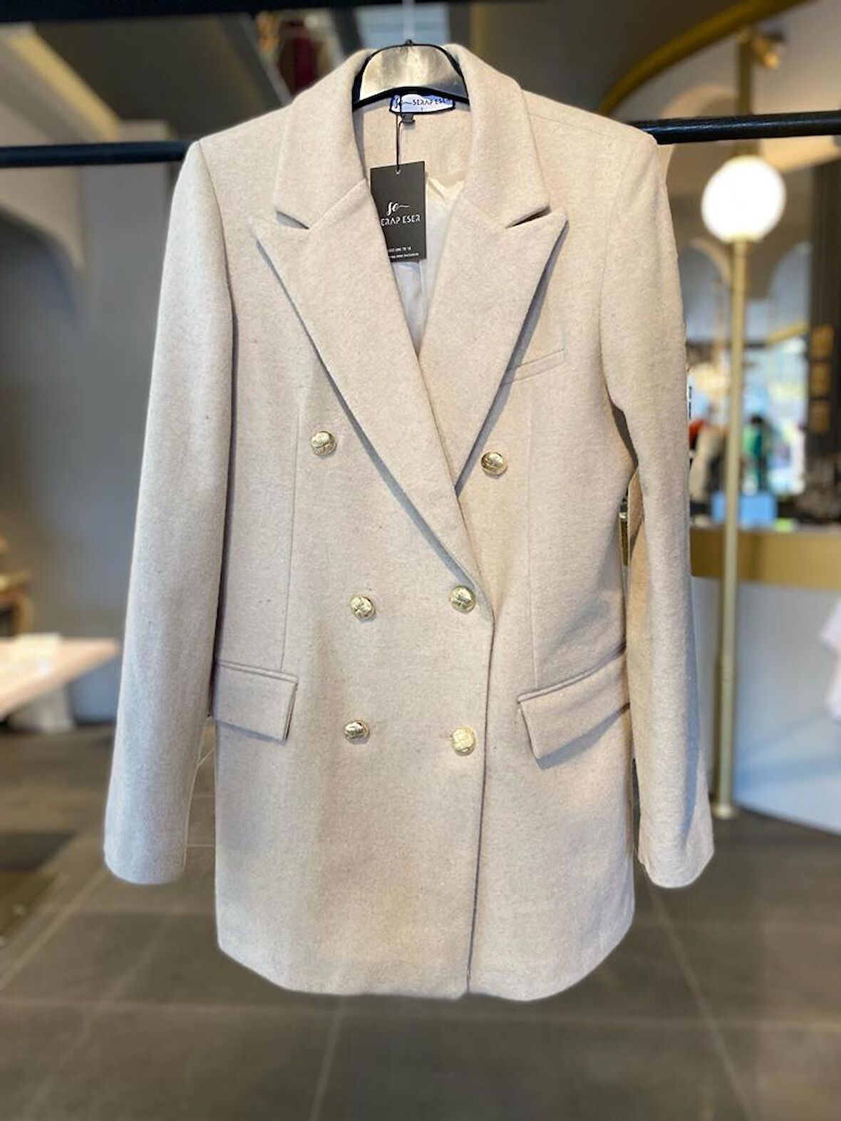 BEJ BLAZER CEKET