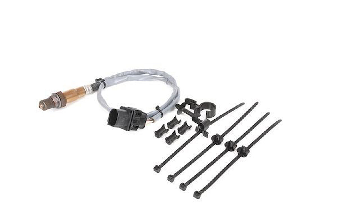 Vag Oksıjen Sensoru Lambda Sondası (5 Kutuplu 750mm) Caddy 04> Amarok 10>12 Crafter 06>12> Golf V VI Jet - Bosch 0281004148