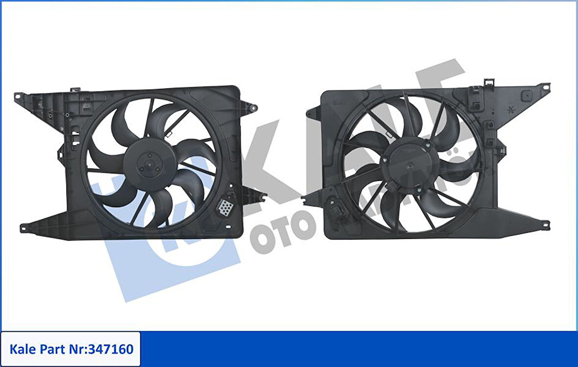 Renault Fan Motoru Davlumbazlı Logan Sandero (euro 5) - Kale 347160