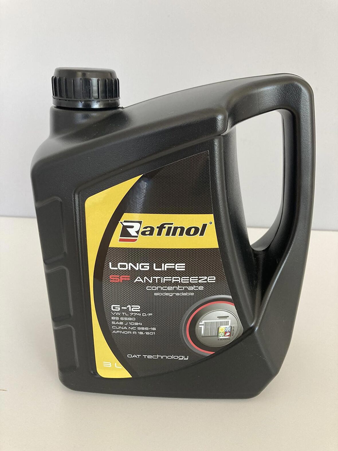 RAFİNOL SF LONG LIFE KIRMIZI ANTİFRİZ 3 LT.