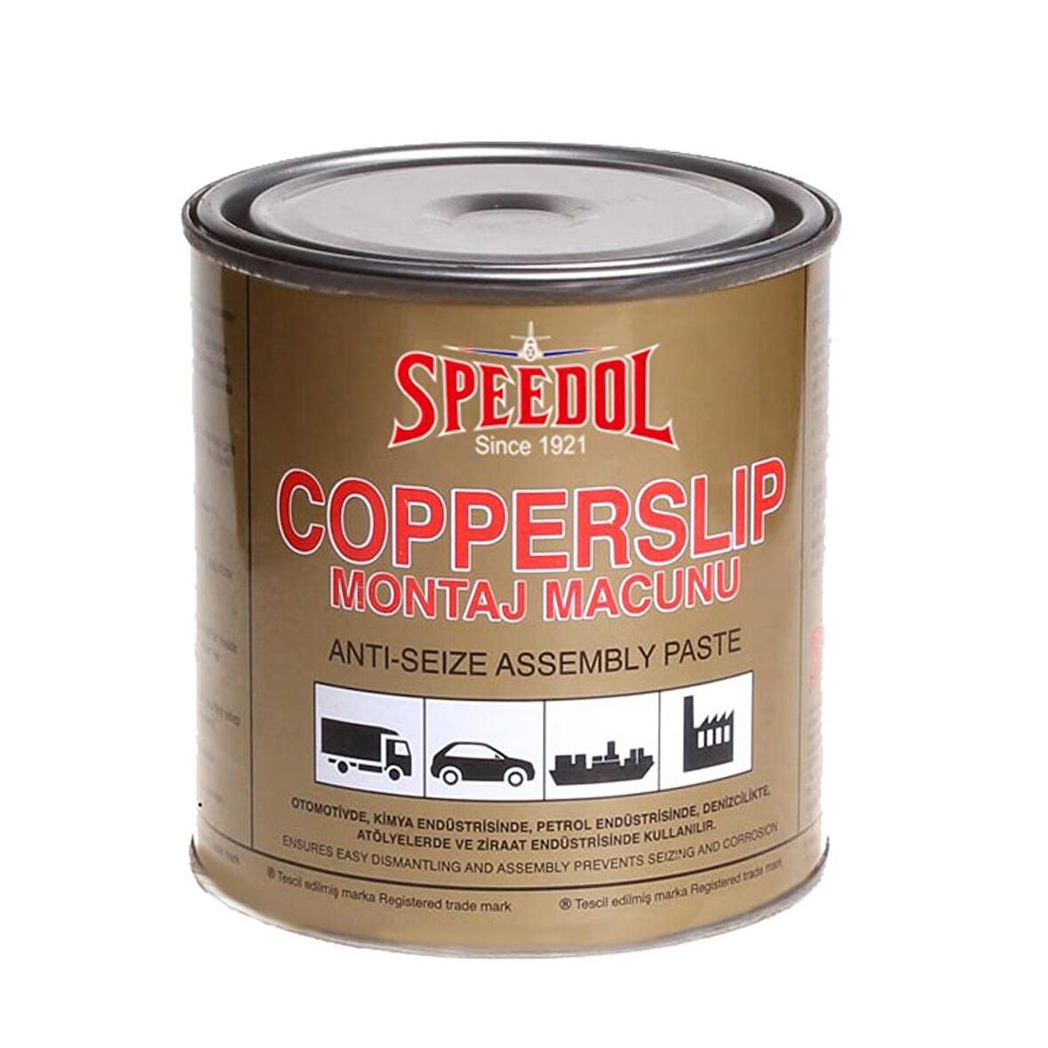 Speedol Copperslıp Montaj Macunu 500 GR 1100 Derece Dayanıklı