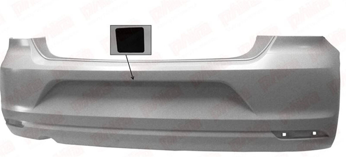 Vag Arka Tampon Sol Egzoz Cikis Astarlı Polo 14> - Eurostamp 153.28.9621