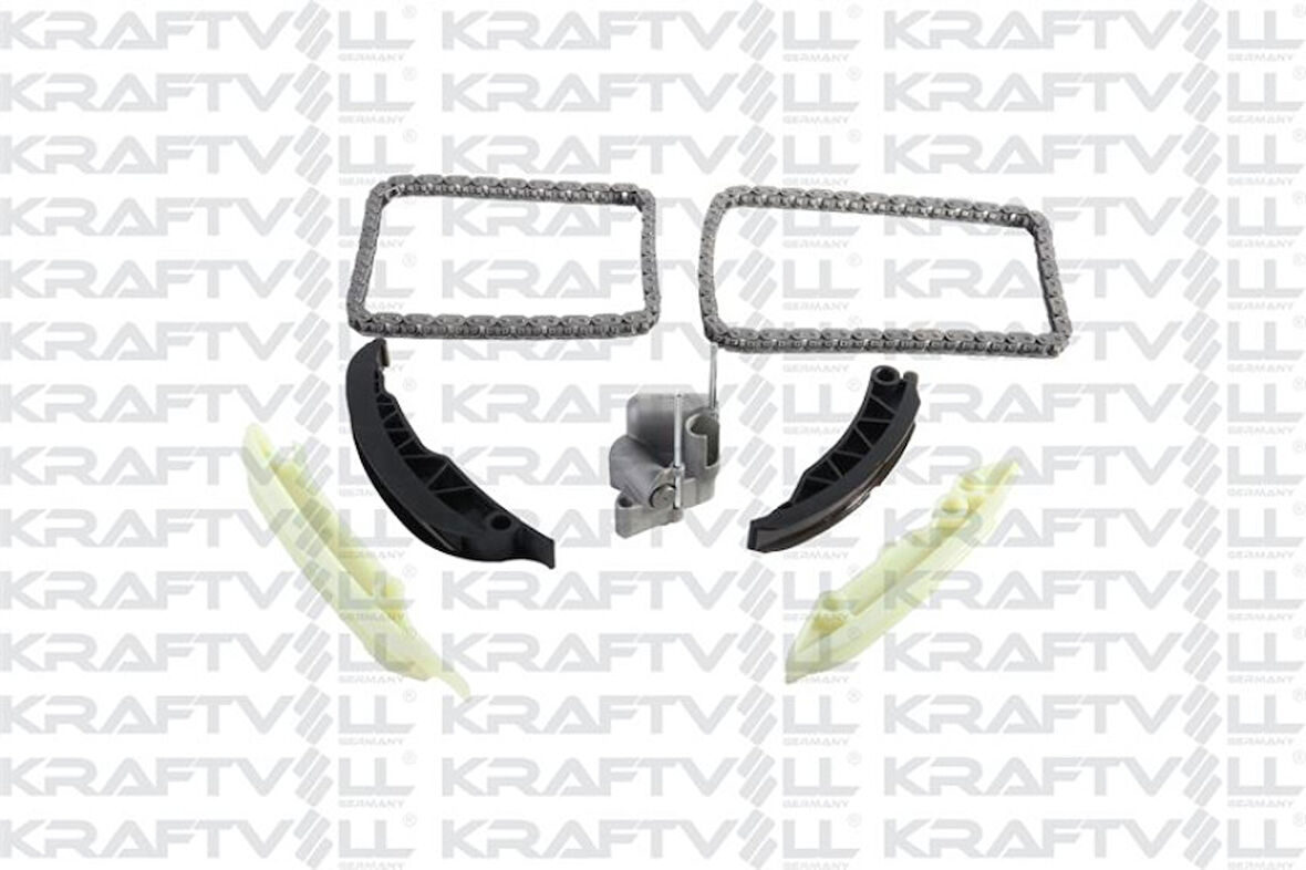 Bmw Eksantrık Zincir Seti Alt Ust (2 Zincir+4xkizak+gerici) Bmw M47 D20 M57 D25 D30 E46 E60 E65 E87 E90 - Kraftvoll 12100131