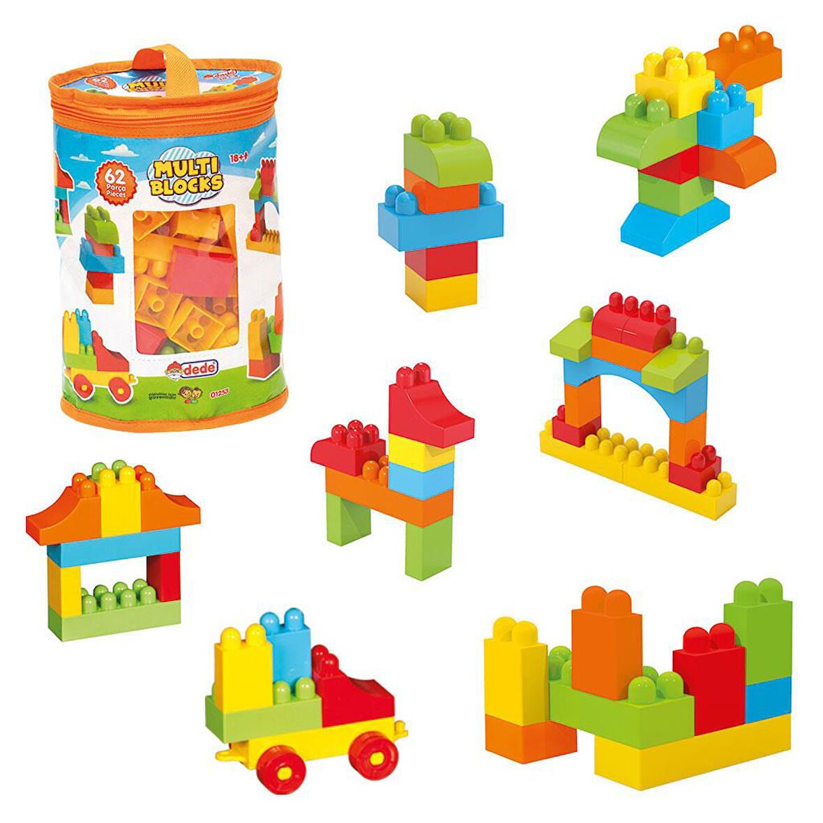 Dede Multi Blocks 62 Parça