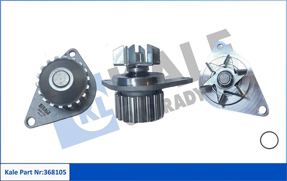 Psa Devirdaım Su Pompası 206 Ym Bipper C2 C3 Partner Berlingo Tu3jp-Tu3a 1.4 8v Mqp - Kale 368105