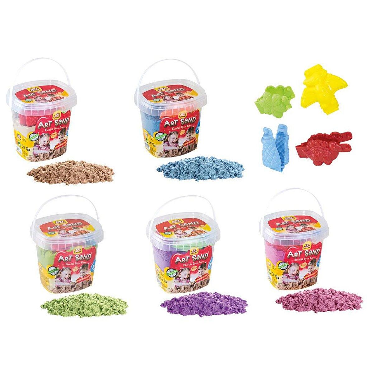 Art Craft 500 gr Oyun Kum Seti (5 Renk)