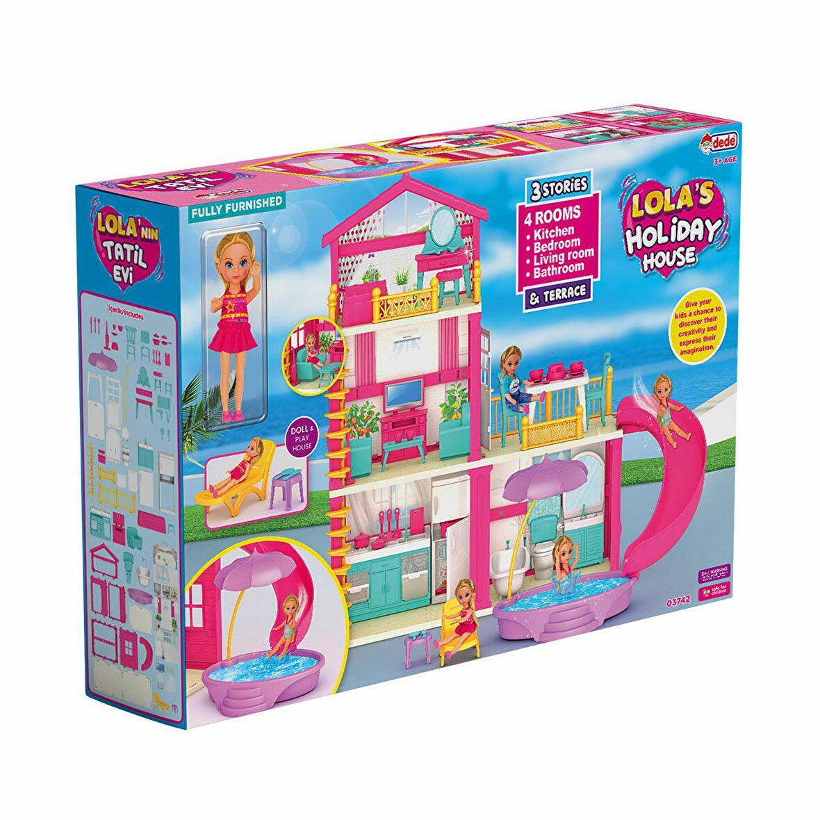 03742 Lola'nın Tatil Evi -Fentoys