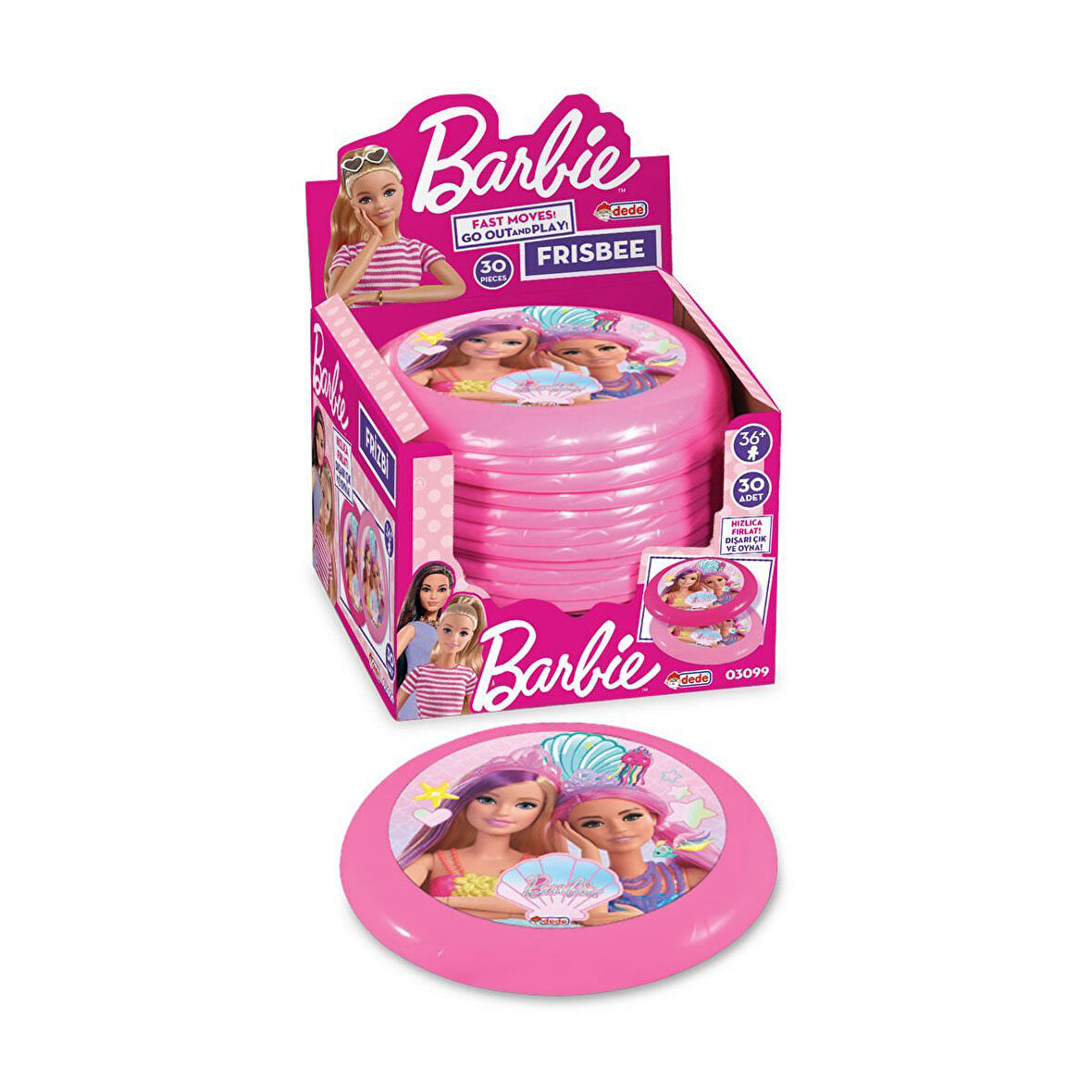 03099 Barbie Frizbi -Dede