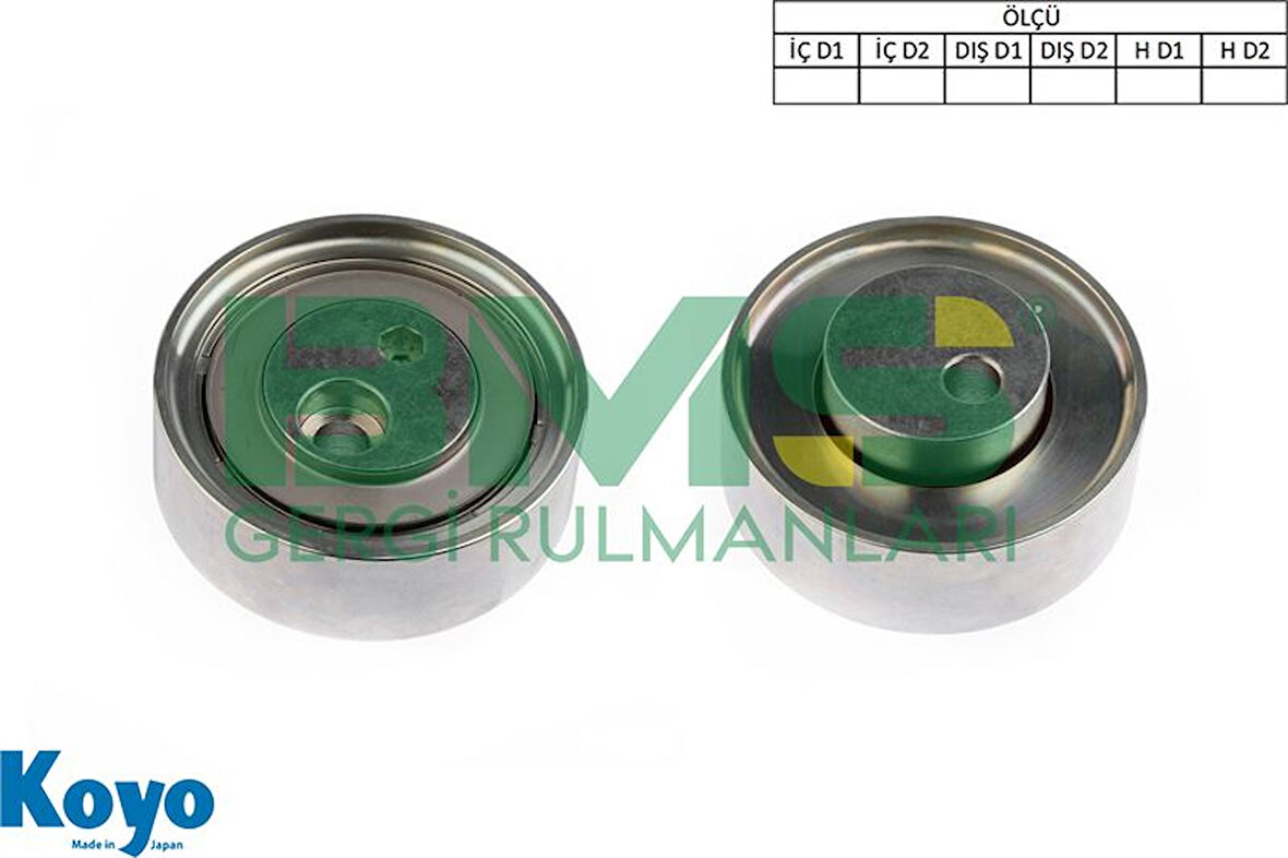 Suzukı Alternator Gergi Rulmanı (10x80x27 Demir) Suzukı Grand Vitara2.0 Hdi - Bms 450