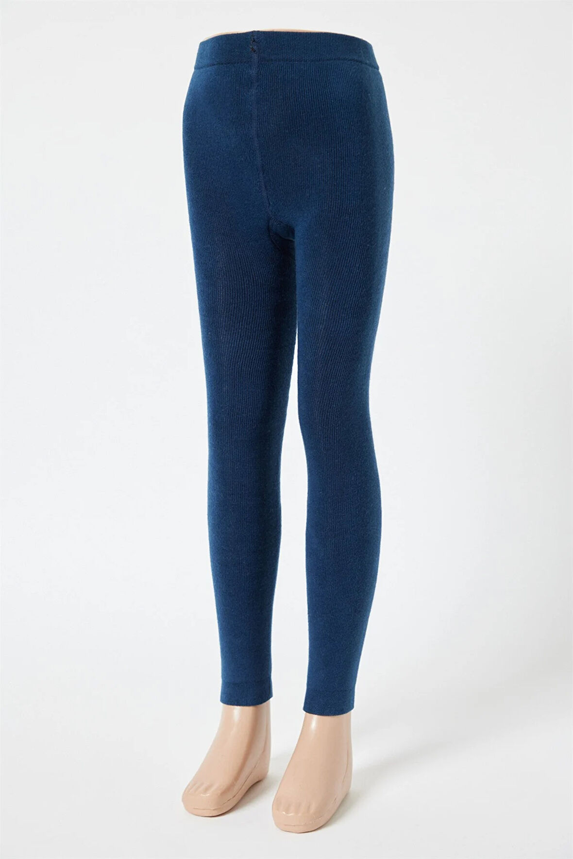 İçi Havlu Çocuk Tayt Lacivert