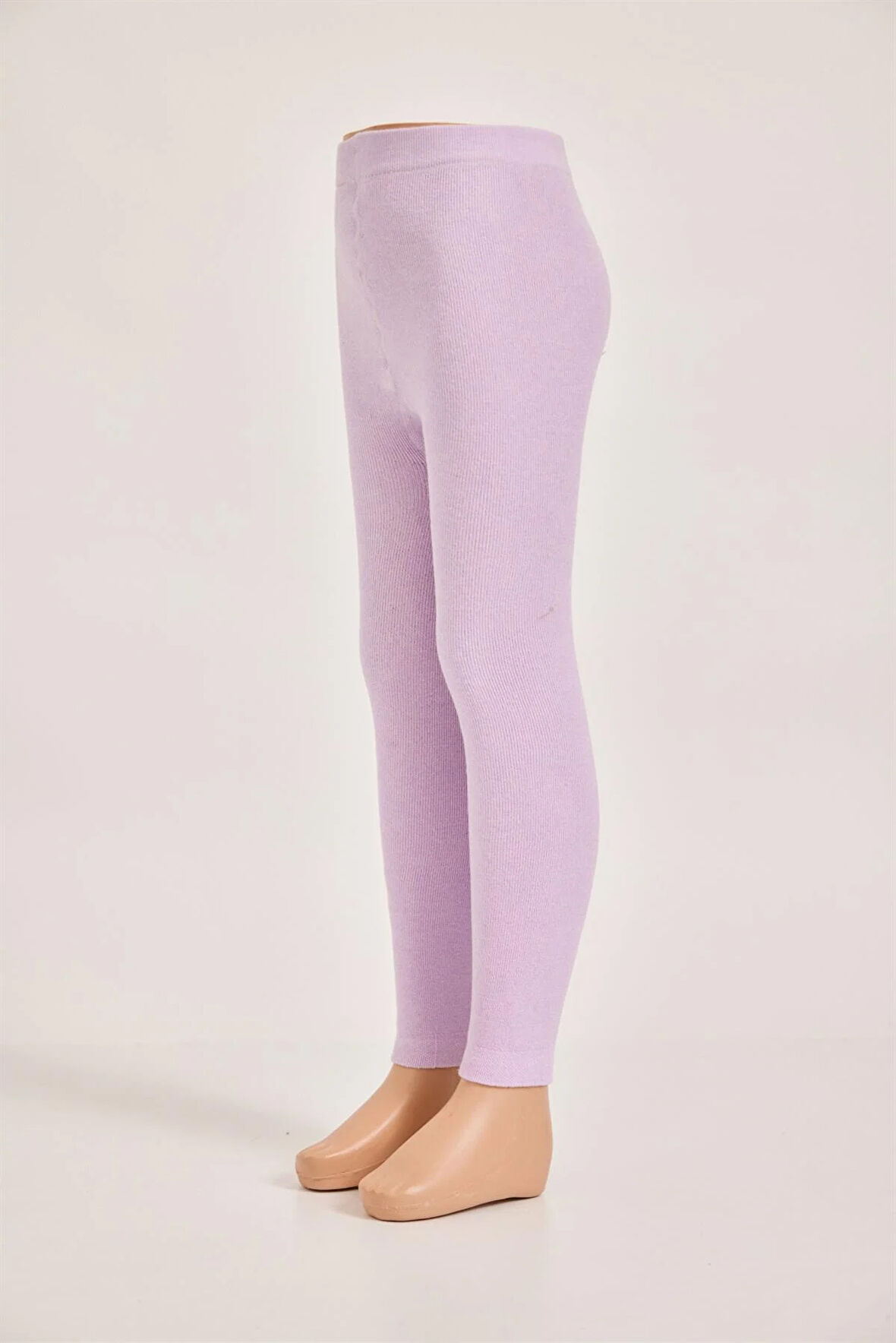 İçi Havlu Çocuk Tayt Lila