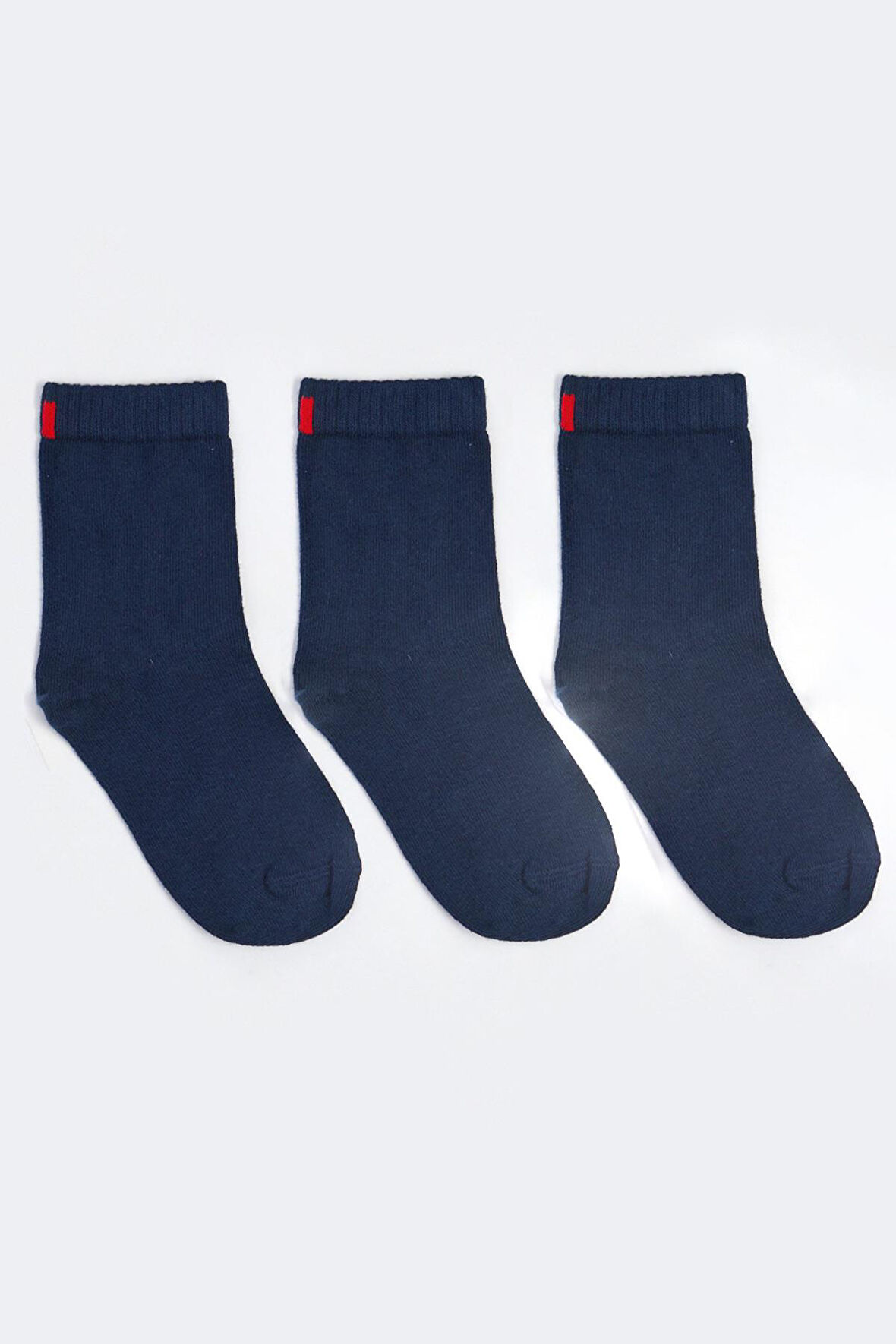 3'lü Paket Family Çocuk Soket Çorap Lacivert / Lacivert / Lacivert