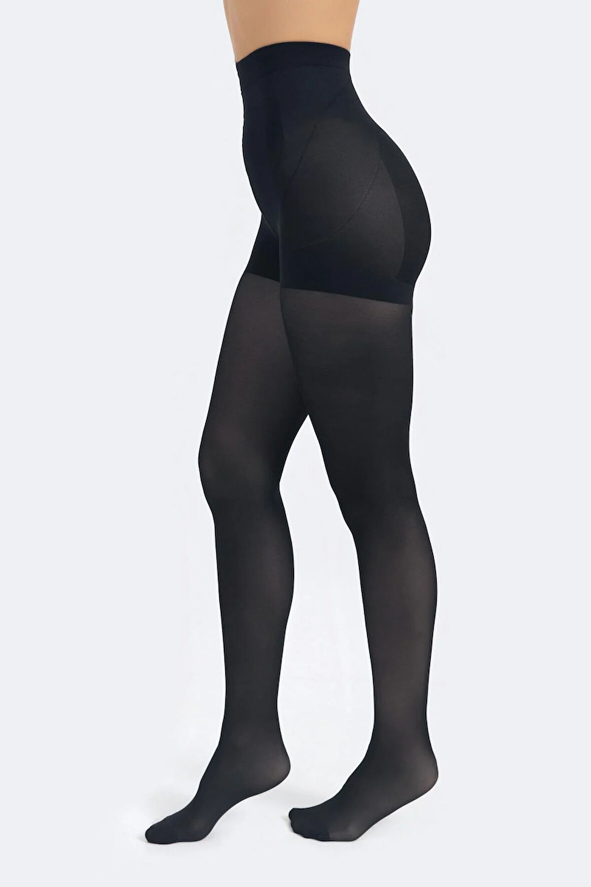 Kadın 40 Denye Opak Külotlu Çorap Siyah