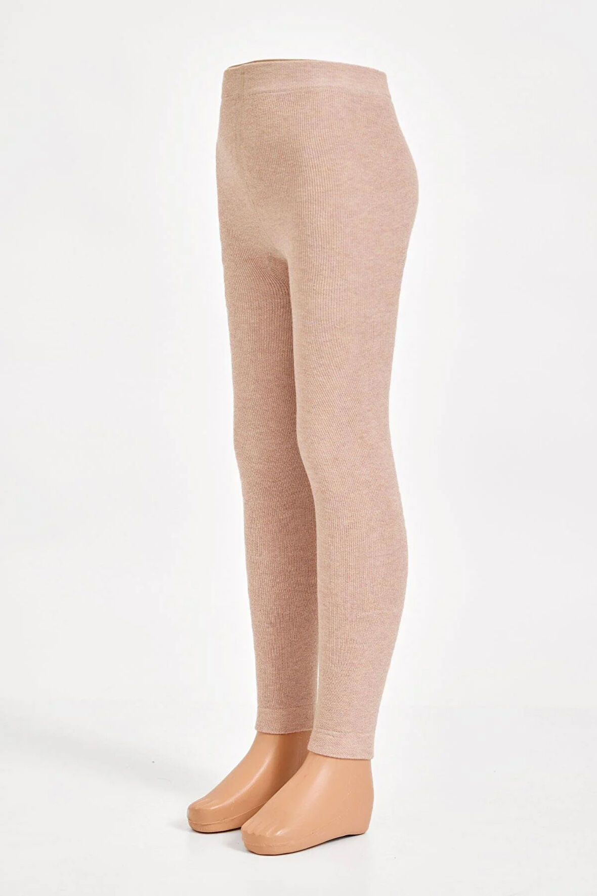 İçi Havlu Çocuk Tayt Bej