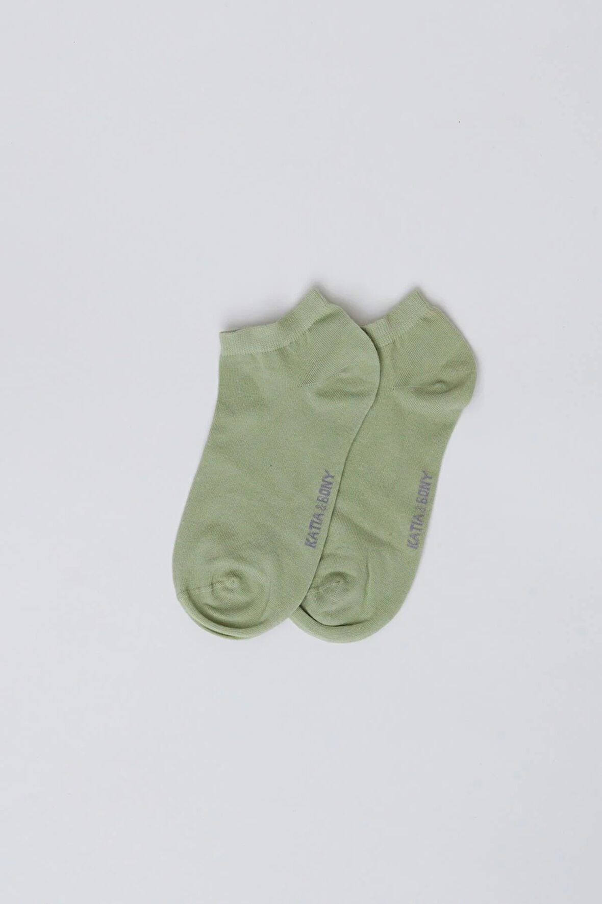 Kadın Pamuklu Patik Çorap Açık Yeşil