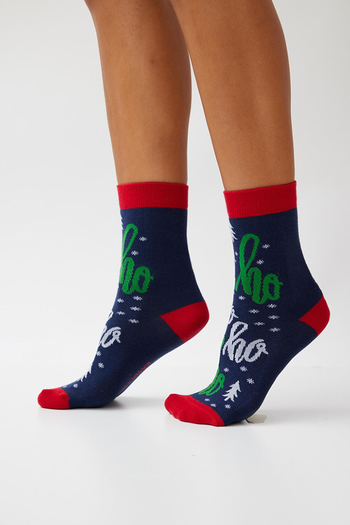 Yılbaşı Soket Çorap Lacivert