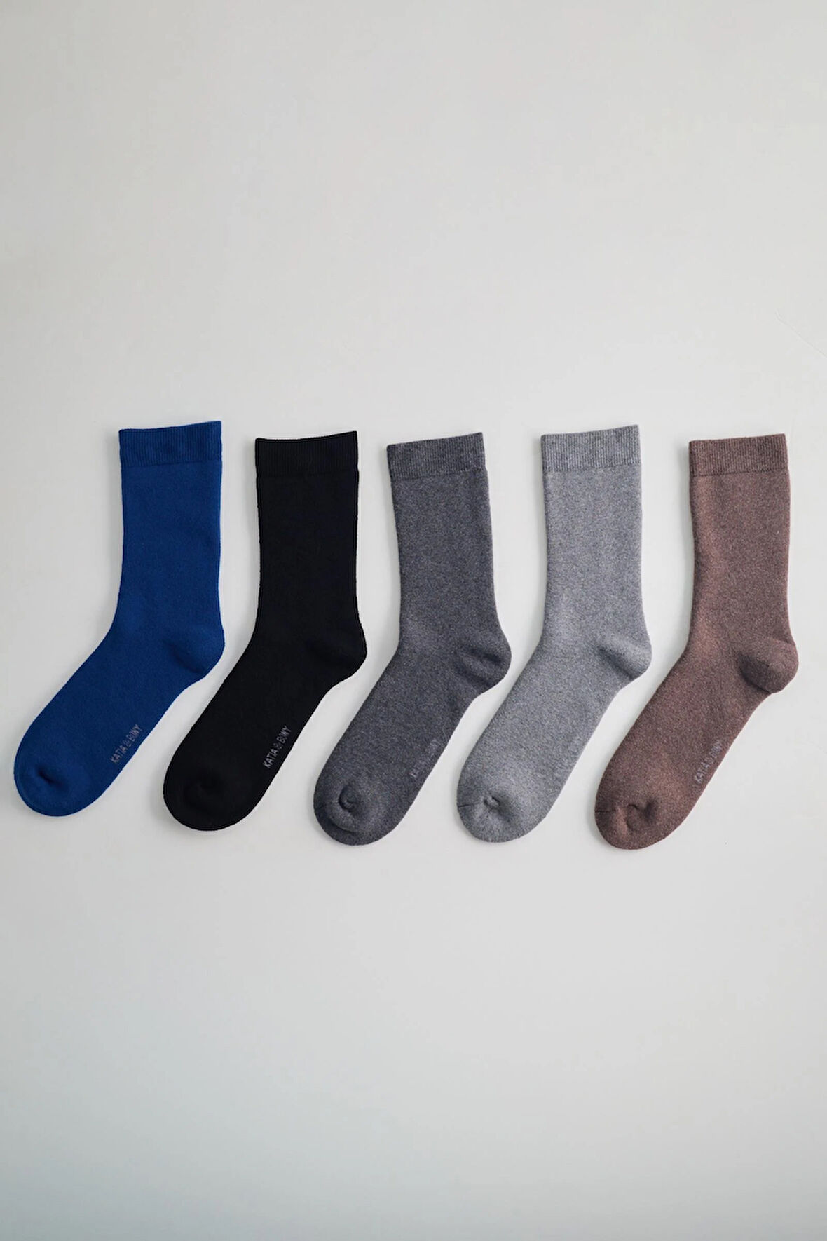 Erkek 5 li Paket Havlu Soket Çorap Çok Renkli