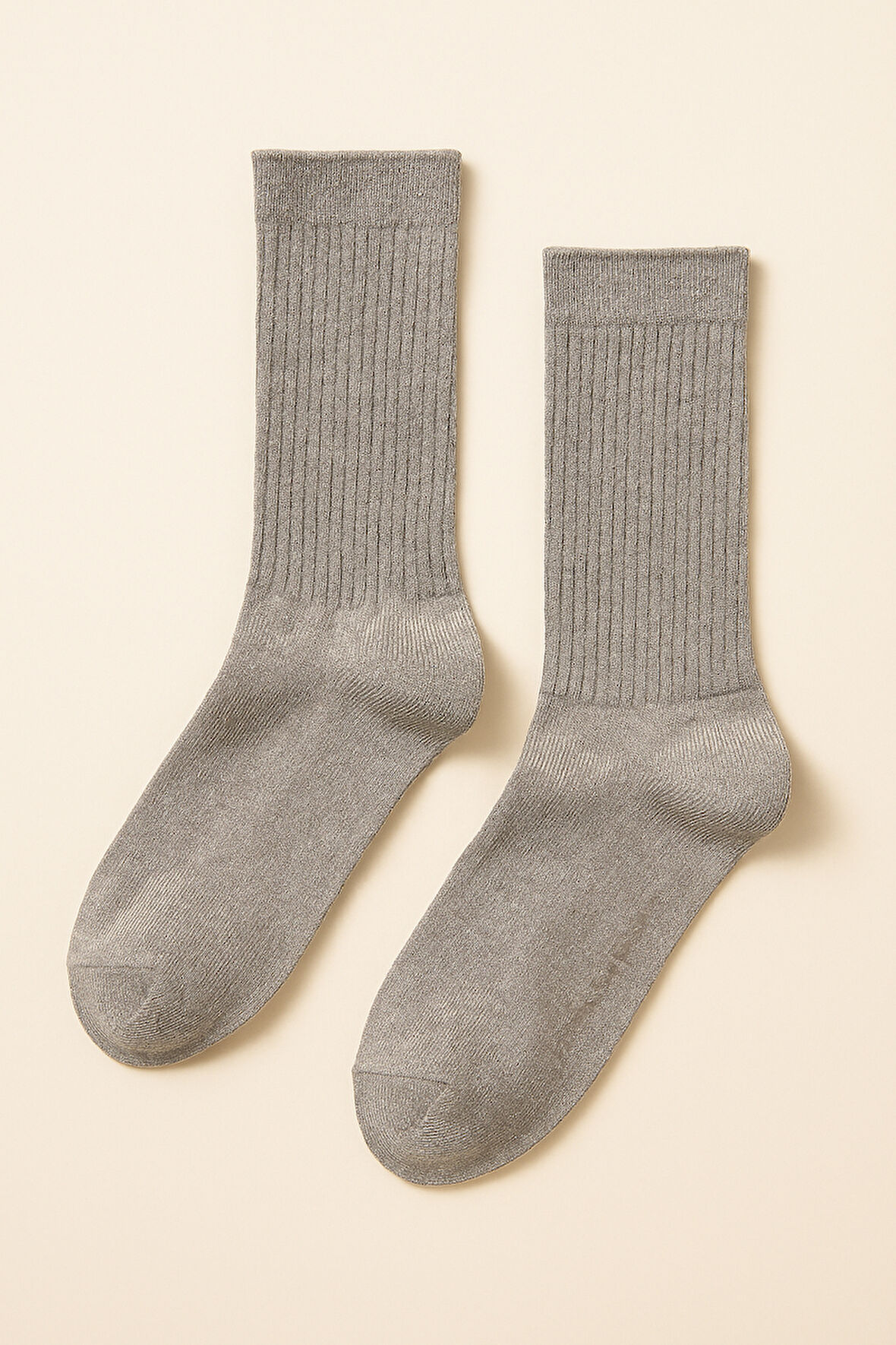 Kadın New Shine Soket Çorap Gri