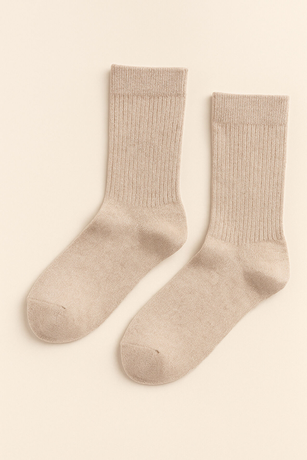 Kadın New Shine Soket Ekru