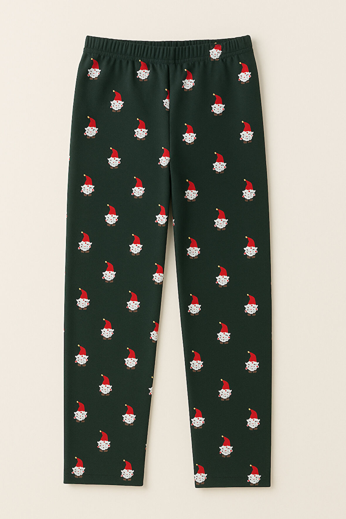 Erkek Çocuk Santa Claus Pijama Altı Yeşil 