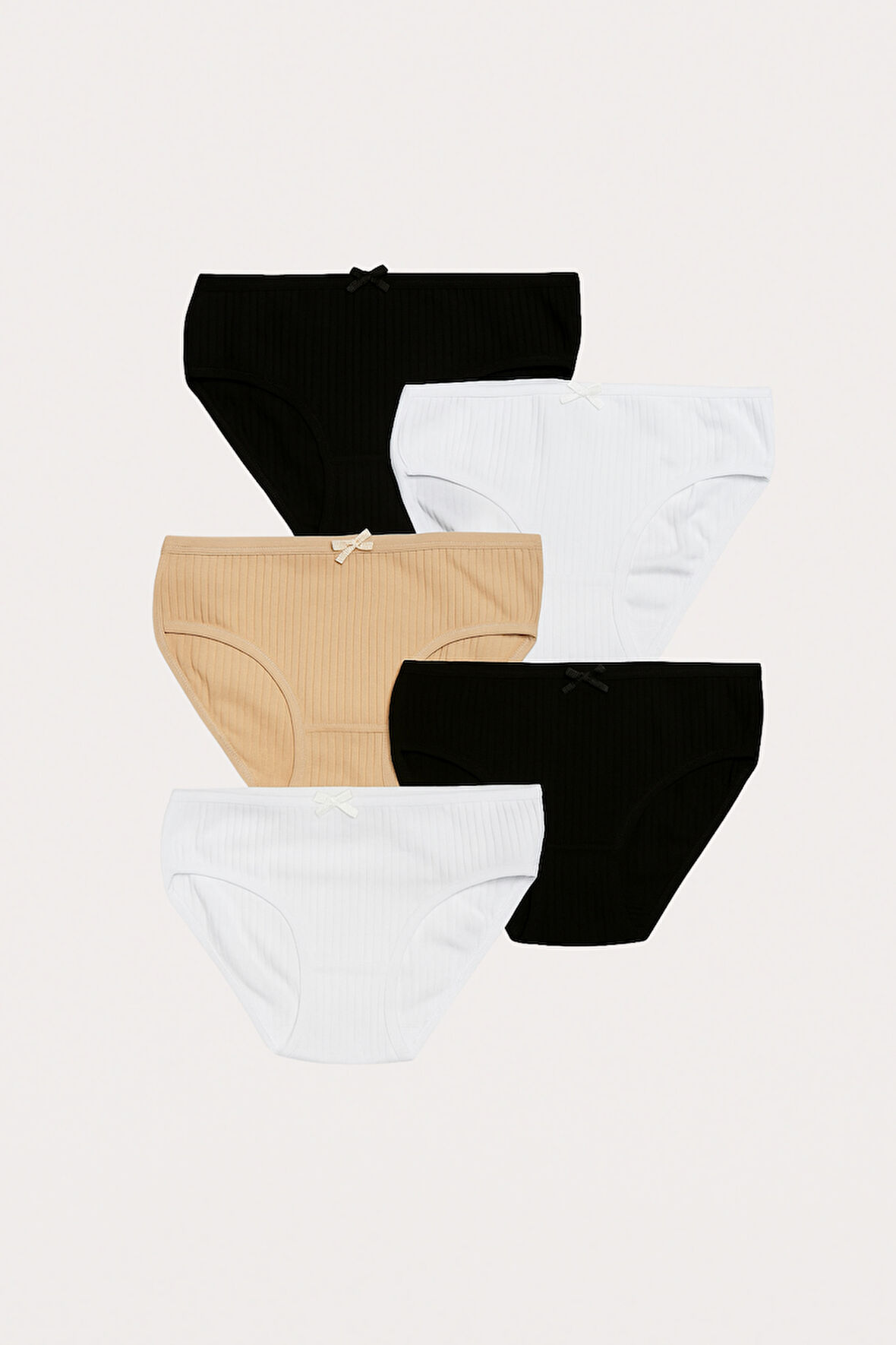 Kız Çocuk Basic 5'li Külot 