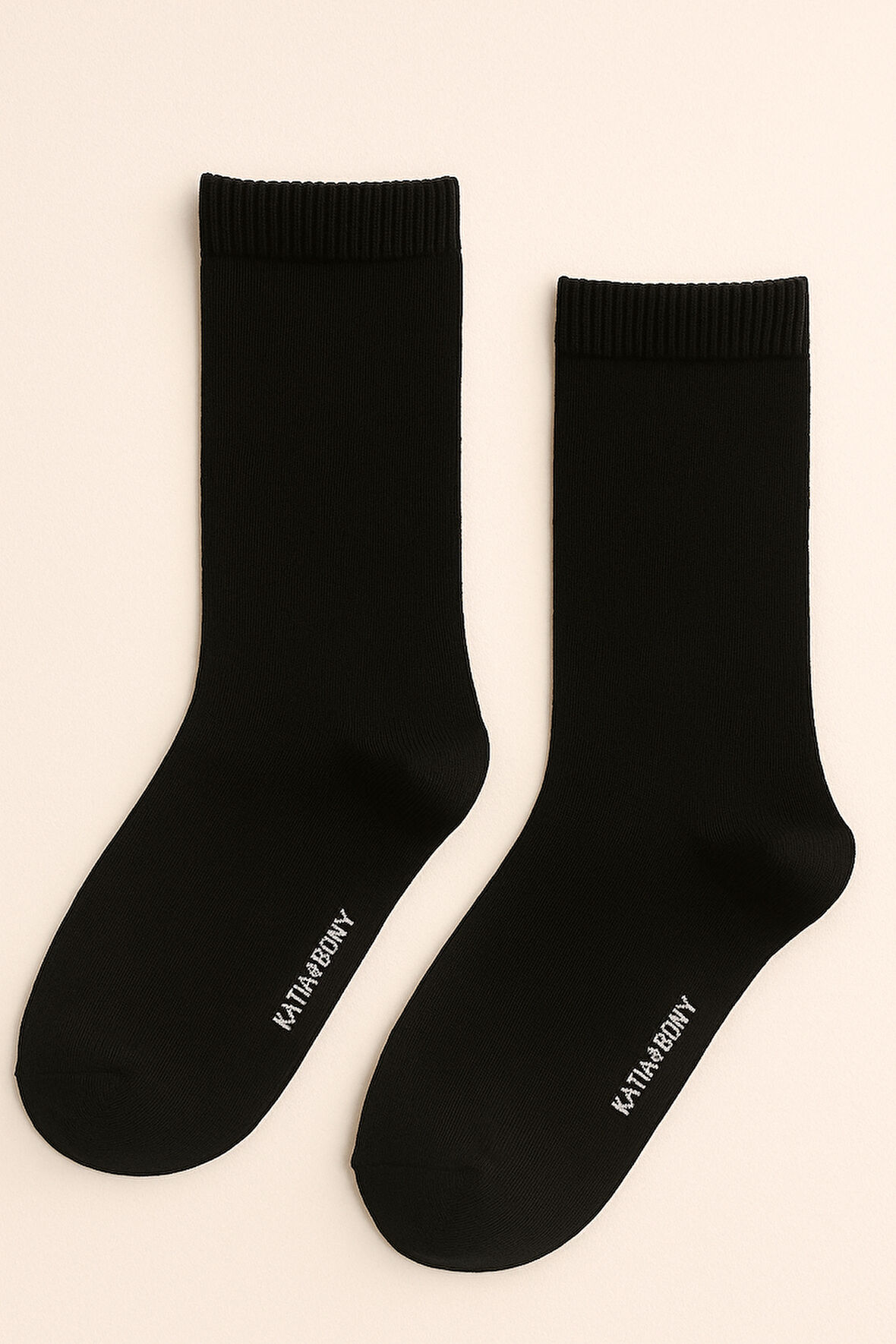 Kadın Harold Bambu Soket Çorap Siyah