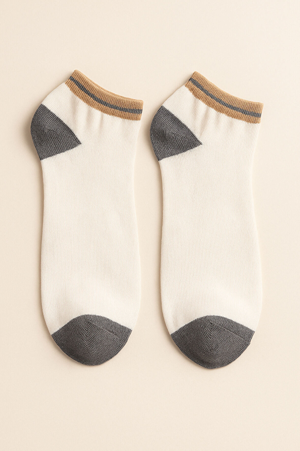 Erkek Çizgili Basic Step Çorap