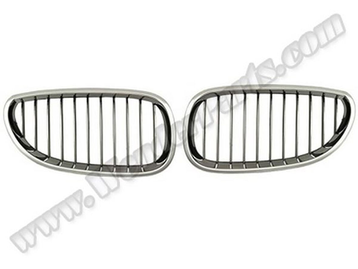 Bmw Panjur Krom Siyah Sag Sol Takım Bmw E60 + LCI 04>09 - Wenderparts Ba0603101
