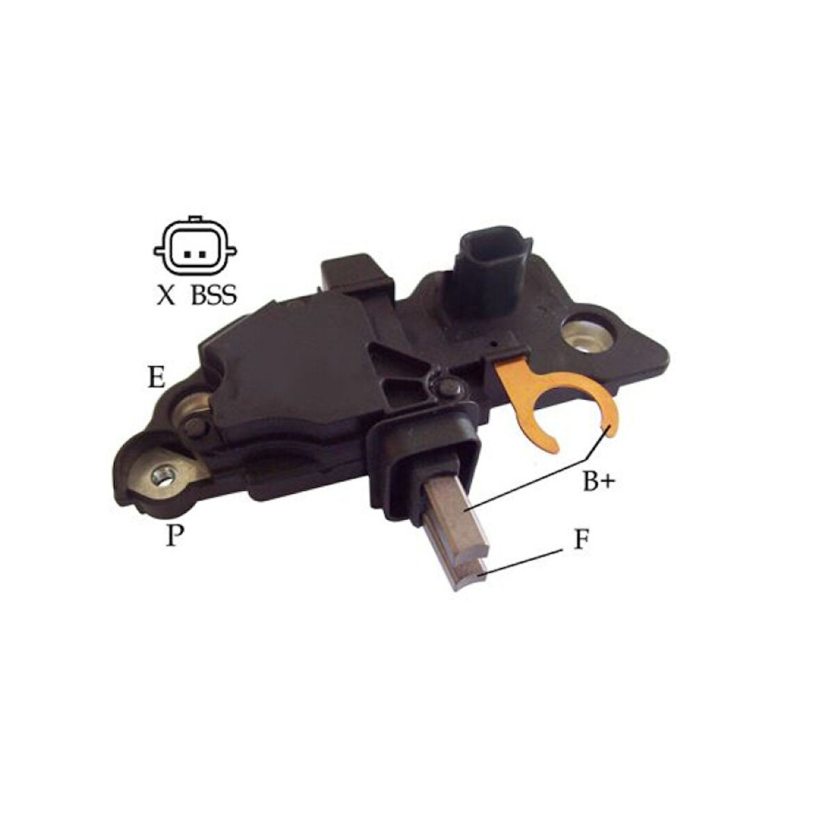 Renault Konjektor 12v Renault Clio III 1.5dci-Megane III 1.5dci Kango III 1.5dci 2008 -> 125a Com Uclu Alter - Yunyı 04-116