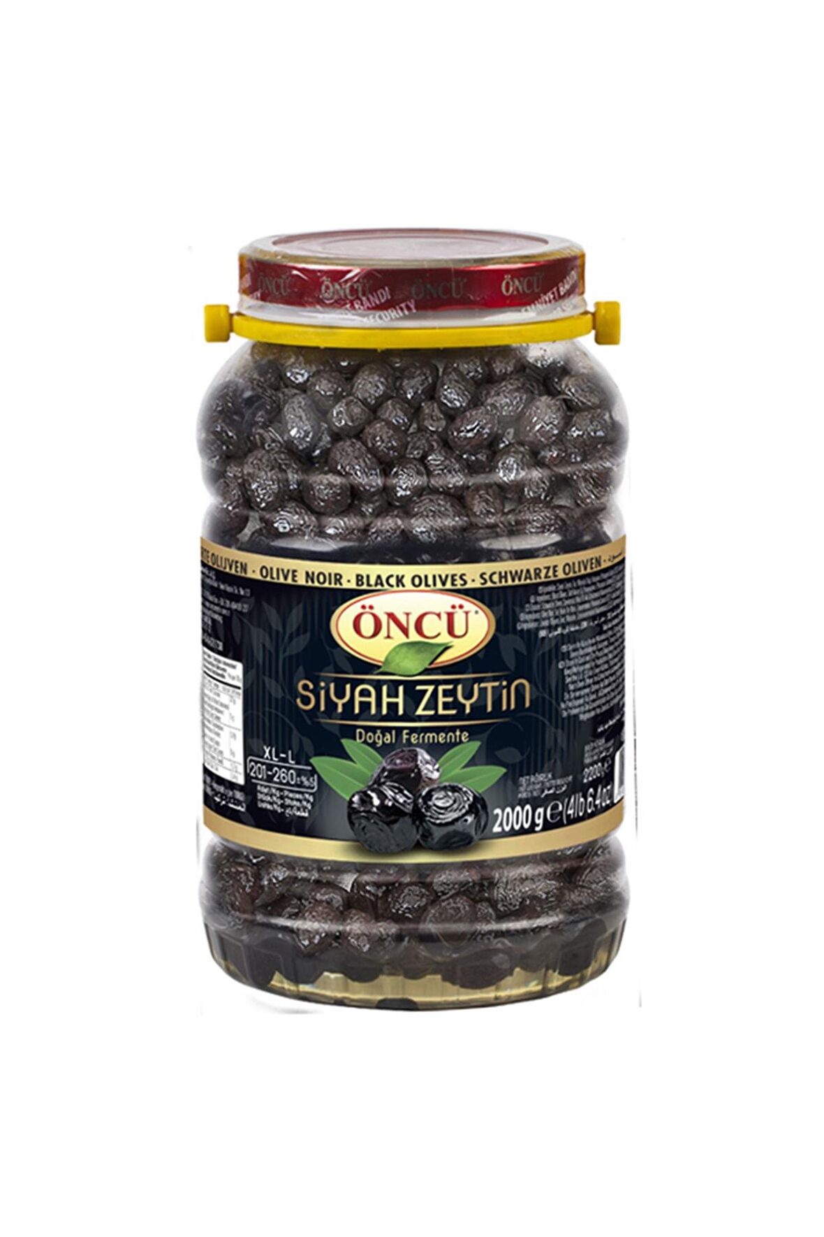 Yağlı Zeytin Xl-l 201-260 2kg