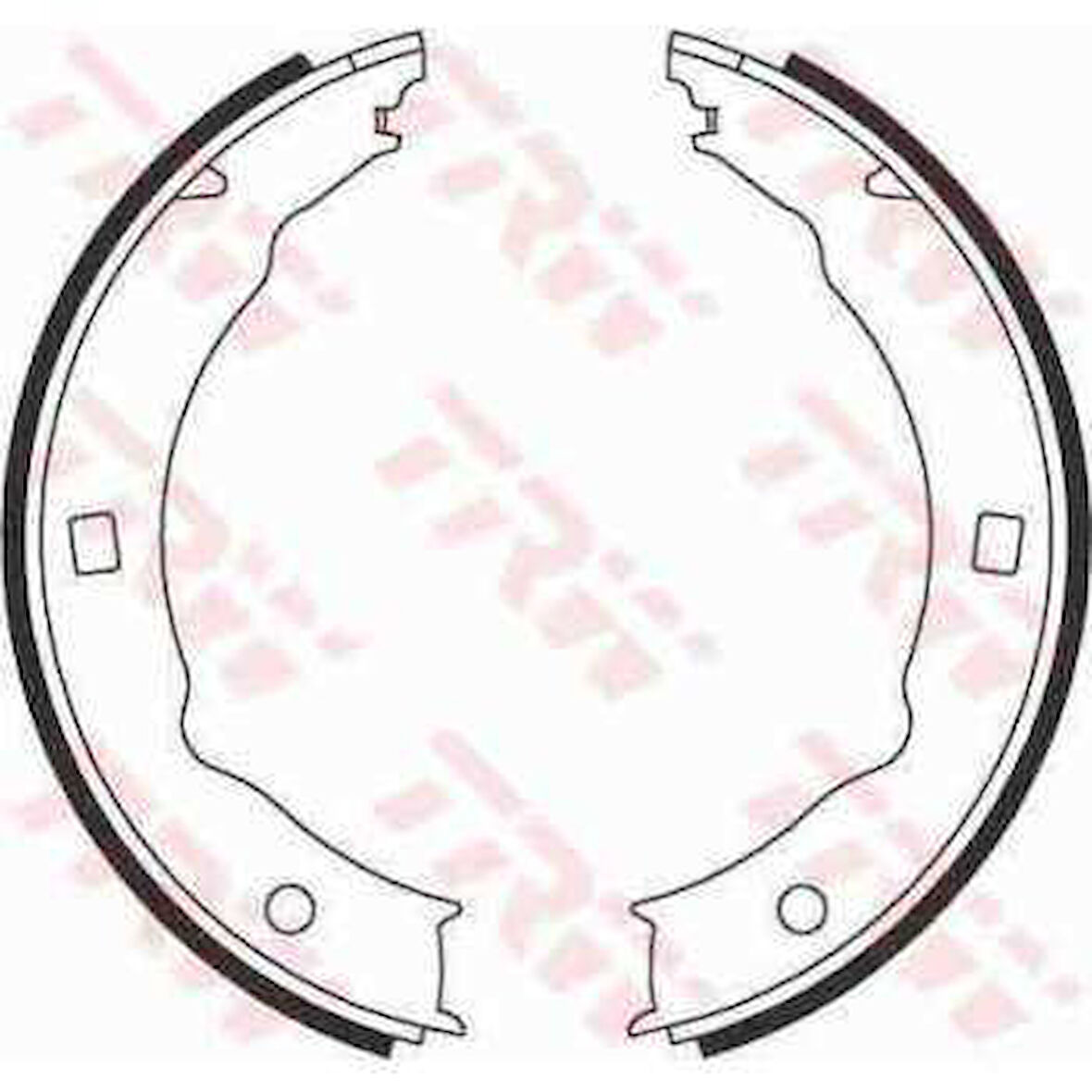 Psa El Fren Balatası Peugeot P406 [d8 / D9], P607 Olcu: (185*30mm) - Trw Gs8683