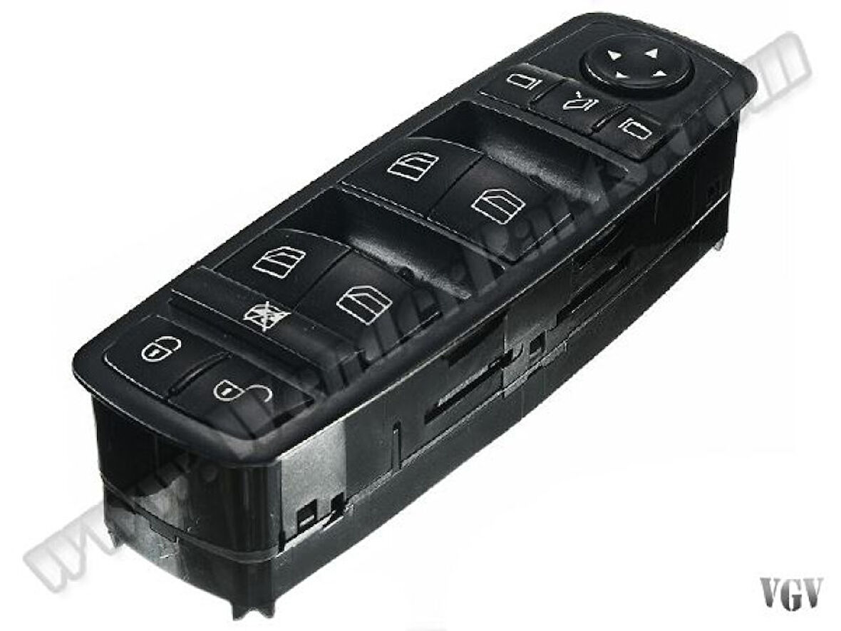 Mercedes Cam Acma Salteri On Sol (komple, Siyah, Ayna Katlamalı) A-Class W169 04>12 B-Class W245 05>11 - Wenderparts Ma1698206710bk