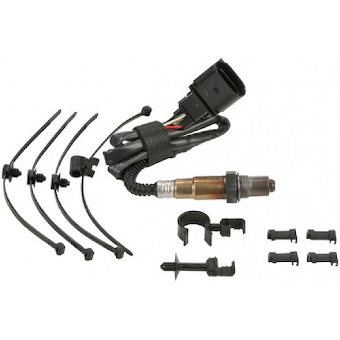 Vag Oksıjen Sensoru Lambda Sondası (5 Kutuplu 750mm) Audı A3 A4 / A4q A6 Tt Leon Toledo 99>09 - Bosch 0258007353