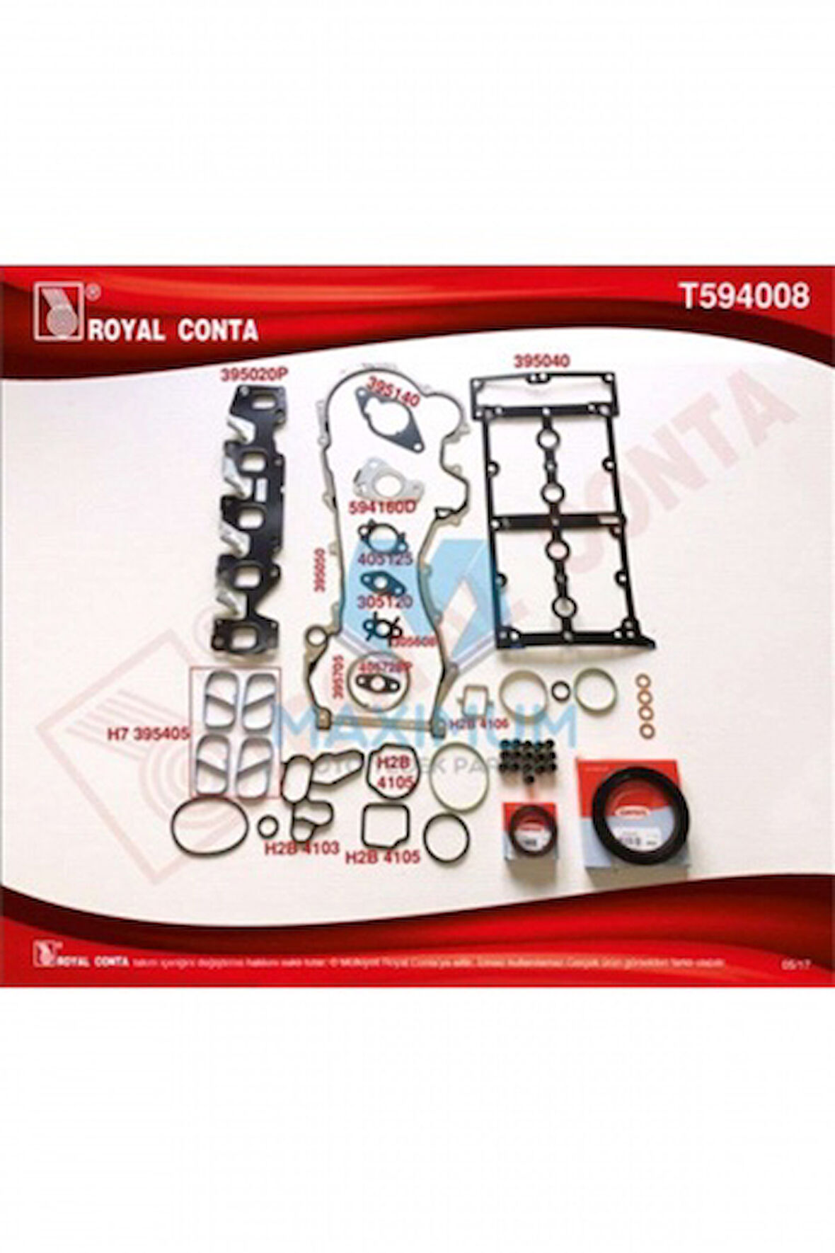 Fiat Motor Takım Contası Reinz&corteco Keceli Reinz Subap,lastıklı (skcsiz) Doblo III Punto Fiat 500 09 - Royal T594008